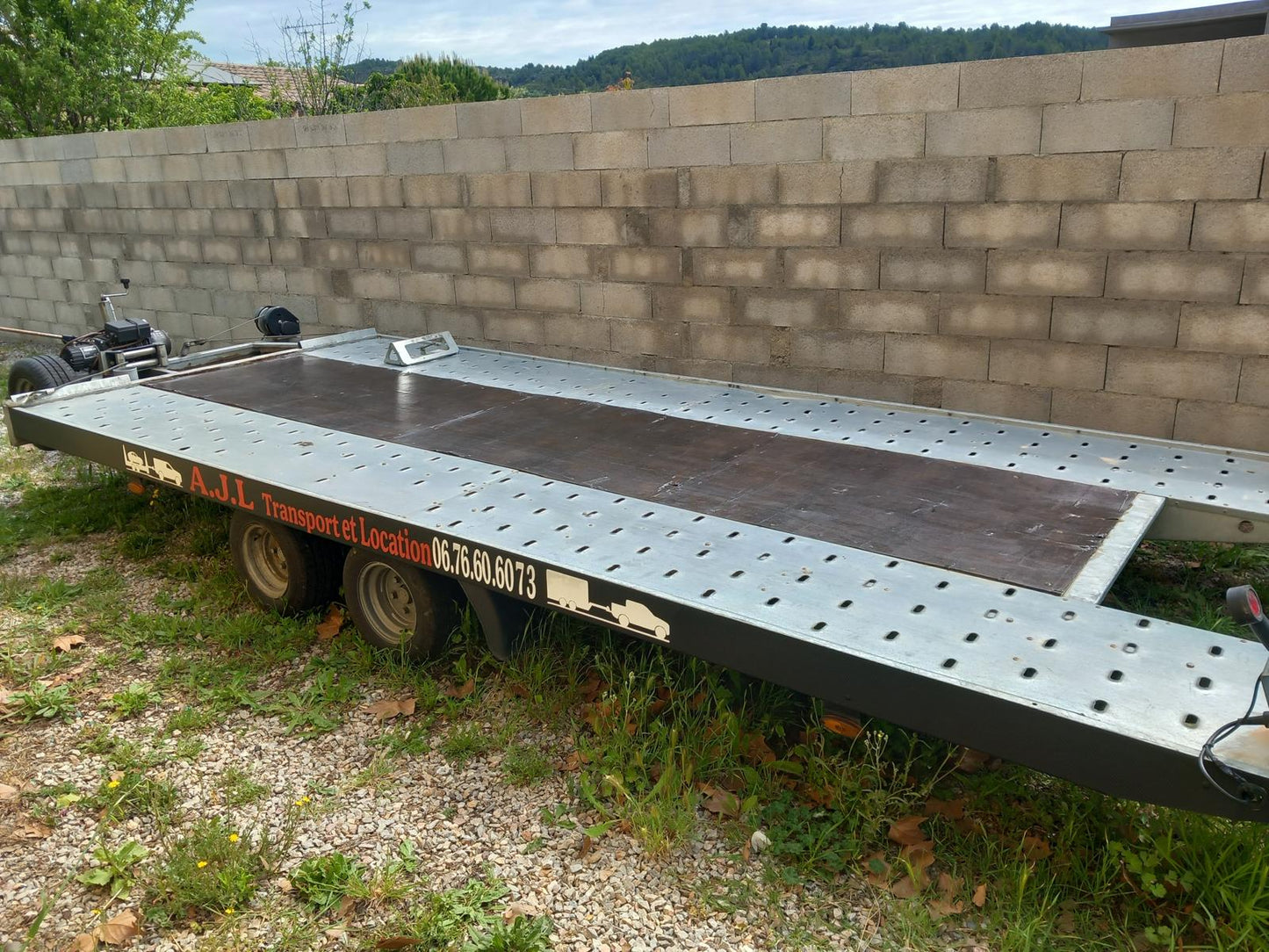 Remorque Plateau 3,5T