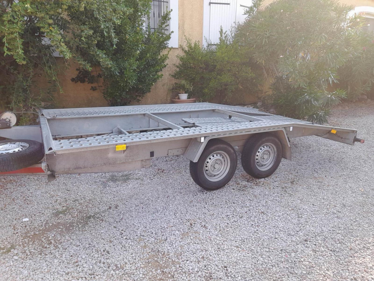 Remorque porte voiture 2T